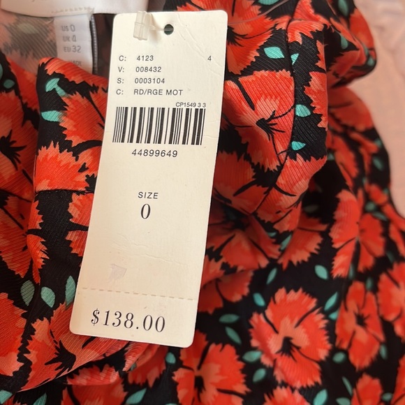 Flower printed bell bottom cropped pants - Picture 4 of 4